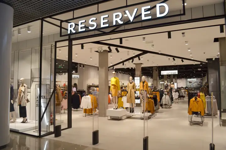 Reserved: shops and boutiques